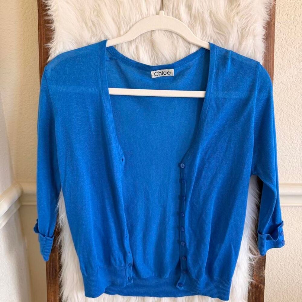 Unbranded Women's Blue Cardigan